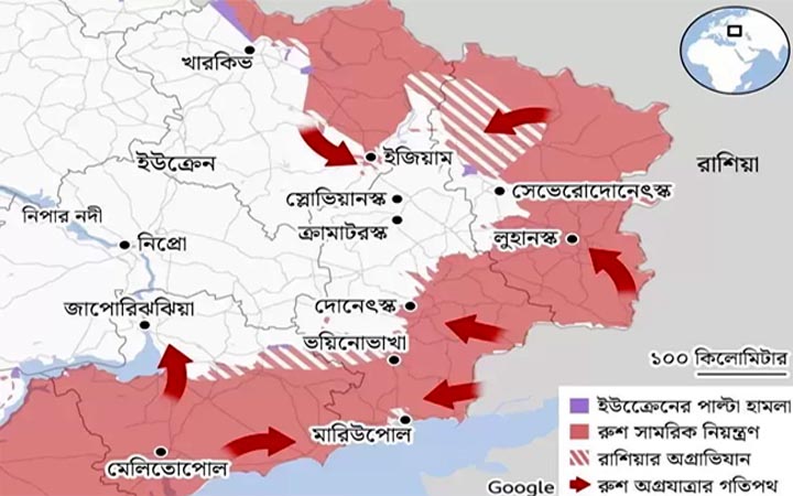 ডনবাস দখলে কেন এতো গুরুত্ব দিচ্ছে রুশ বাহিনী